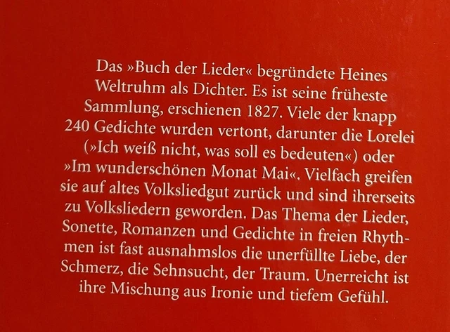 Buch Der Lieder Von Heine