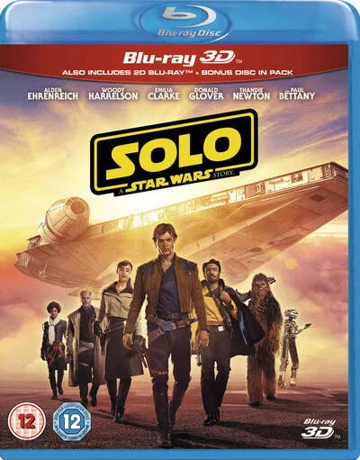 Solo - A Star Wars Story (Blu-ray) Jon Favreau Paul Bettany Phoebe Waller-Bridge