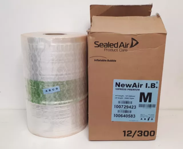 SEALED AIR NewAir 300mm 762m Emballage Calage Film de bulle gonflable M