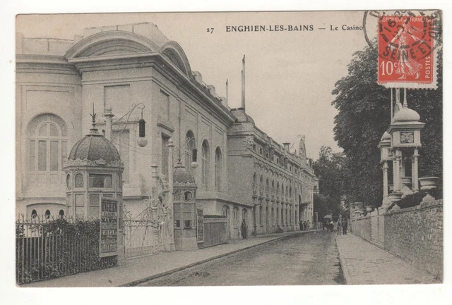 Cpa 95 - Enghien-Les-Bains : Le Casino (Val-D'oise) - Écrite