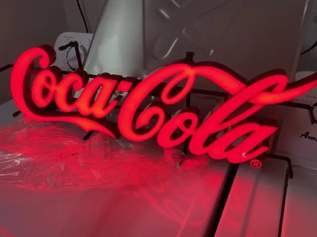 Coca-Cola Script LED Neon Light