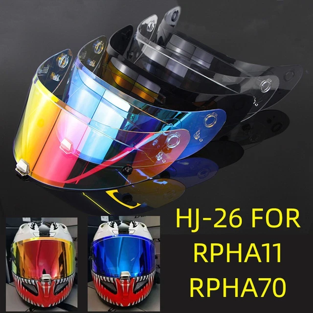 Parte visiera durevole moto visione notturna PC pratica RPHA70 HJ-26