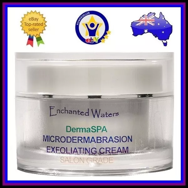 MicroDermabrasion Cream Crystals Scrub Anti Aging Wrinkle Resurfacing Exfoliant