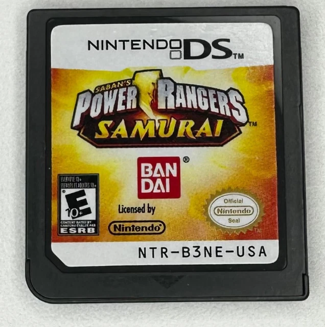 POWER RANGERS SAMURAI Nintendo DS PicClick CA