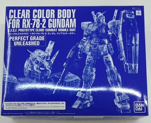 PG model number  Gundam Clear Color Body BANDAI Good quality from Japan