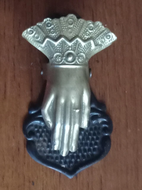 Pince à Torchon Vintage – Années 70, Modèle Pharaon, Laiton Doré