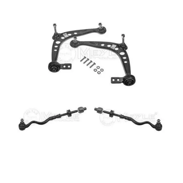 2x Meyle HD Kit Bras de Suspension Avant Renforcé + Biellette Pour BMW E36 3ER