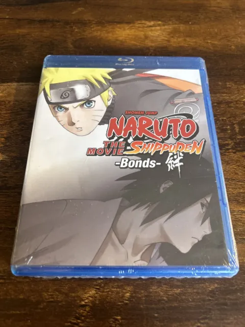 Naruto Shippuden the Movie: Bonds (Blu-ray, 2008) Brand New