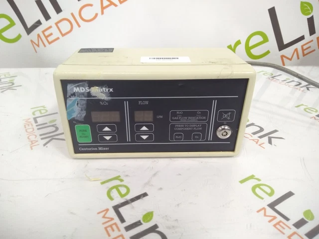 Matrx MDS/Matrx Centurion Mixer Dental Nitrous Oxide System