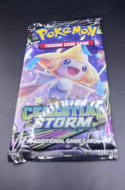 POKÉMON SEALED SUN and Moon Celestial Storm Booster Pack - From ...