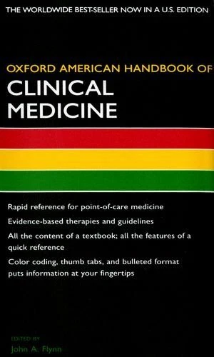 OXFORD AMERICAN HANDBOOK OF CLINICAL MEDICINE BOOK AND PDA By John A Flynn