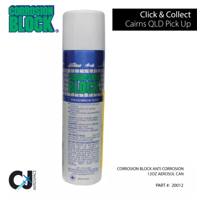 Corrosion Block Anti Corrosion for Motorcycles ATV - 12oz Aerosol Can x1