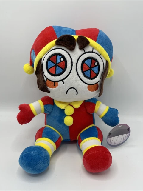 THE AMAZING DIGITAL Circus Plush Doll Pomni Stuffed Plushies Toys 28cm BNWT £14.99 - PicClick UK