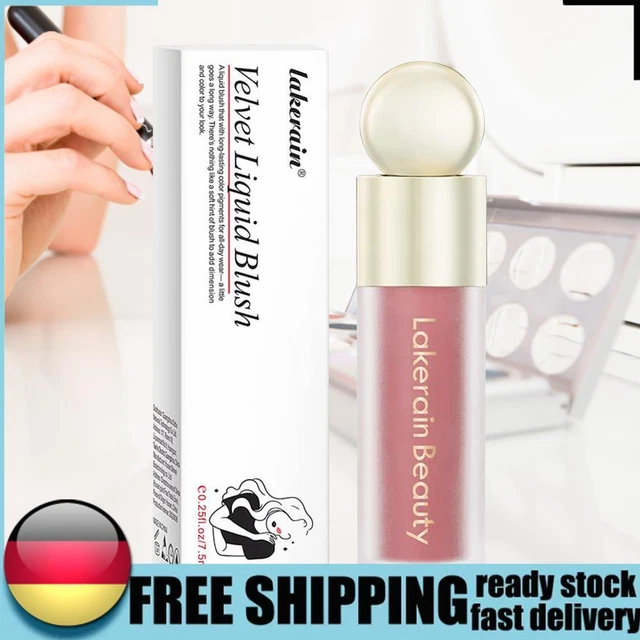 7,5 ml rojo facial líquido rojo facial aspecto natural para la piel