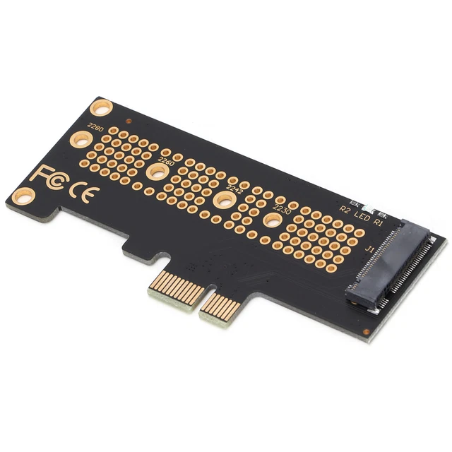(PCIEX1) NVME PCIE Adapter M.2 SSD auf PCIe Express X4/x1 Adapterkarte ...