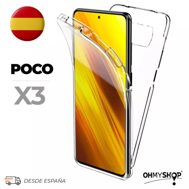 Funda Xiaomi Poco X3 NFC / Poco X3 Pro Híbrida 360 Carcasa Doble Tpu + Pc + Gel