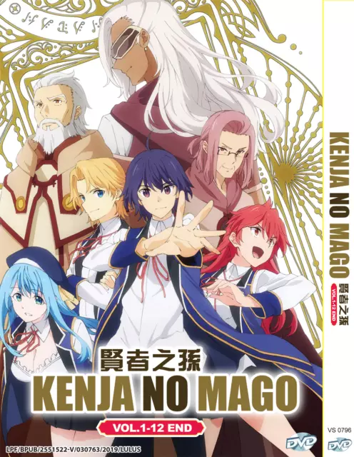 Kendeshi : Kenja no Deshi wo Nanoru Kenja Vol.1-12 END Anime DVD English  Dubbed