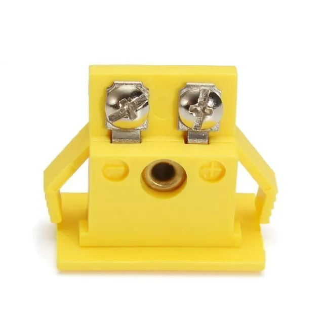 Lot Plug Thermocouple Socket K-Type Mini Miniature Panel Plastic Shell