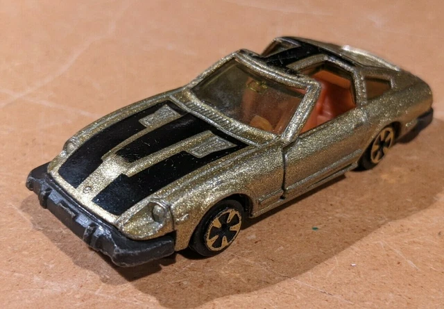 Vintage 1981 Kidco Nissan 280ZX Datsun Fairlady Z T-Top Gold MF 1/64 diecast
