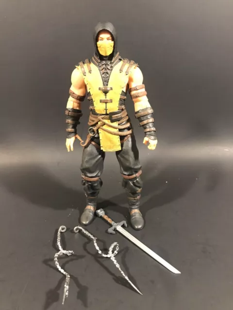 Mezco Toyz Mortal Kombat X Bloody Exclusive Scorpion 6 Inch Bobble