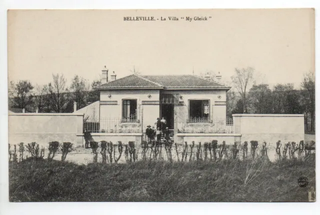 BELLEVILLE Meurthe et moselle CPA 54 la villa my gleick