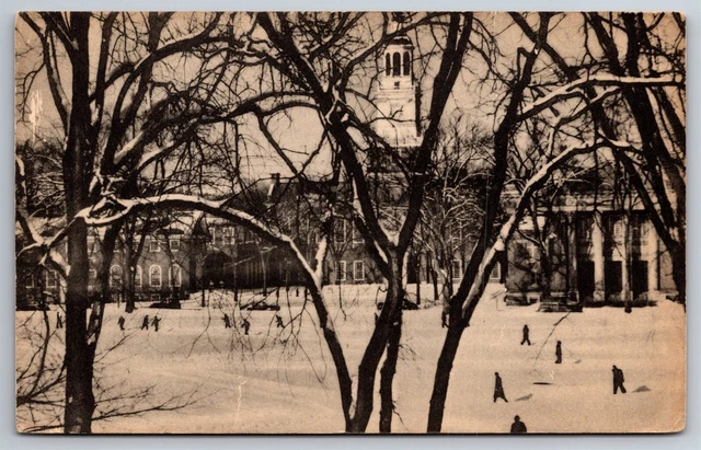 Baker Memorial Library Webster Hall Dartmouth Campus Hanover NH C1910 DB PC H16