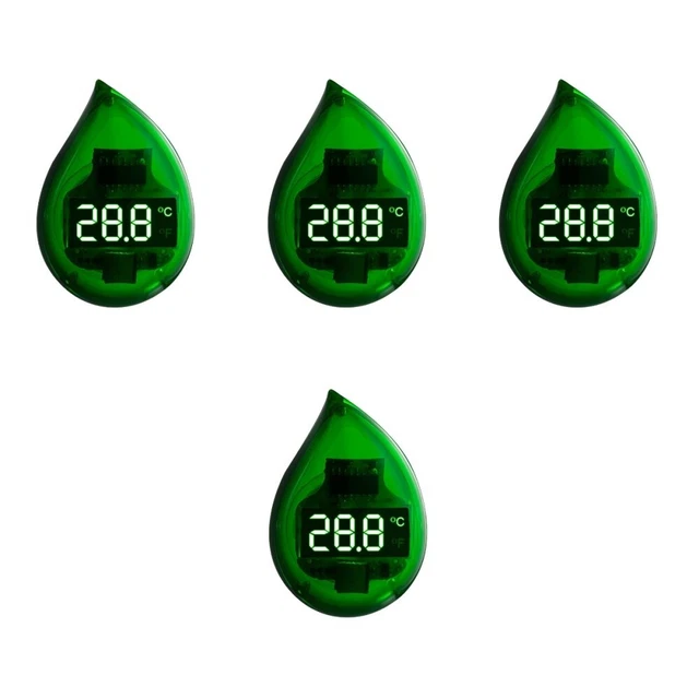 4pcs thermomètre numérique Température du réservoir de température