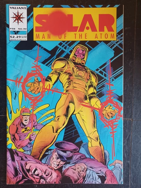 Valiant Comics -Solar Man of the Atom Vol 1 # 30 Feb ,  1994