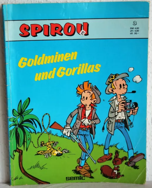 SPIROU Band 3 - Goldminen und Gorillas