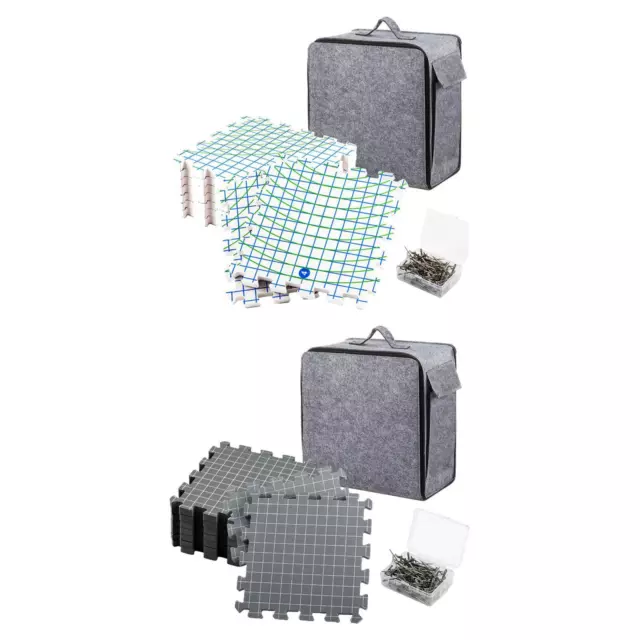 Blocking Mats for Knitting Blocking Boards Lightweight, Sturdy with Grids,