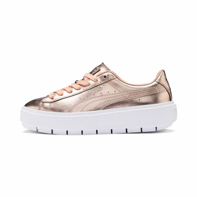 Puma basket deals platform donna