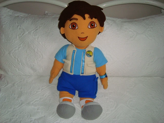 28& NICK JR Go Diego Go! PILLOW PLUSH STUFFED DOLL LOVIE TOY $29.99 ...