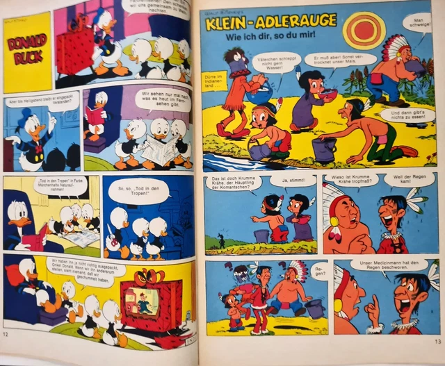Micky Maus Comic Heft Nr.51 mit GS+SB 1973 Z 1 (104) 2