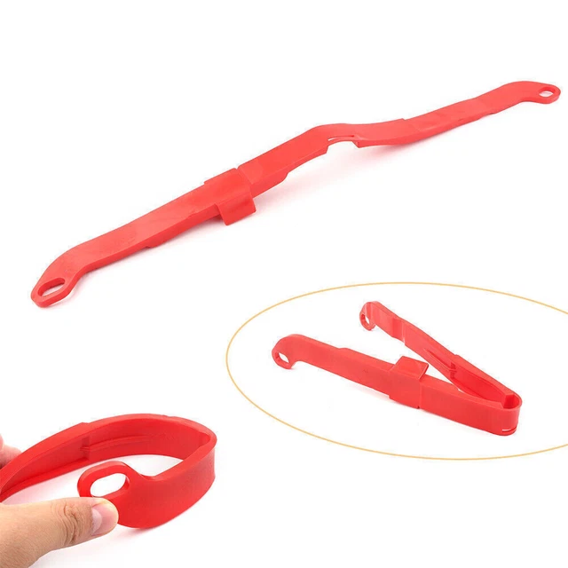 Protezione Slider Catena Rossa Adatta Honda XR250R 1991-2004 XR400R XR600R XR650L 1993-2019