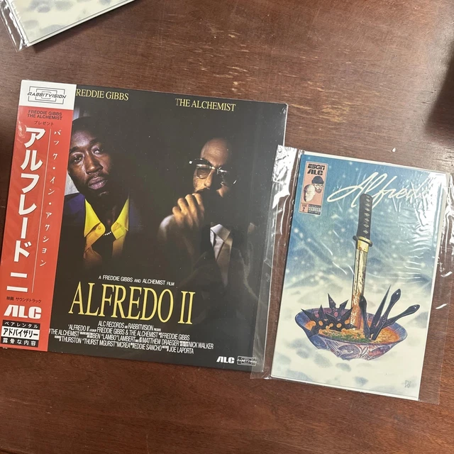 FREDDIE GIBBS & The Alchemist Alfredo 2 'Laser Disc Cover' Vinyl