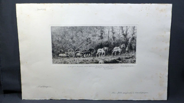 Photo Noir Et Blanc Signée Jean Dunot – Dédicacée à Lucien Monsaut