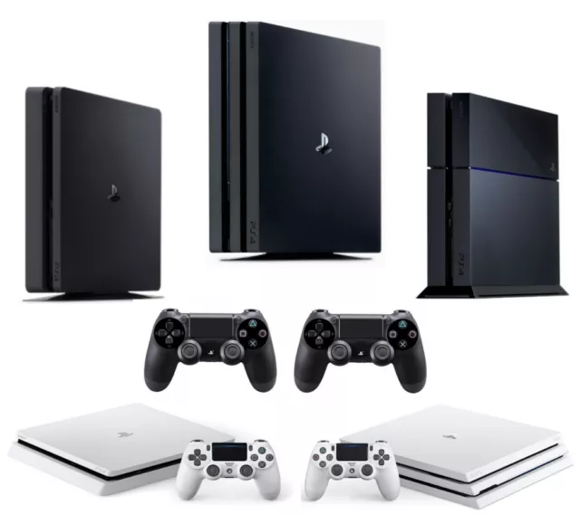 Sony Playstation 4 Konsole, PS4 PRO, SLIM, FAT, Original, bis zu 3 Gratis Spiele
