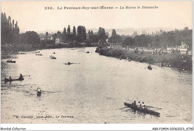 ABBP3-94-0183 - LE PERREUX-BRY-SUR-MARNE - la marne le dimanche