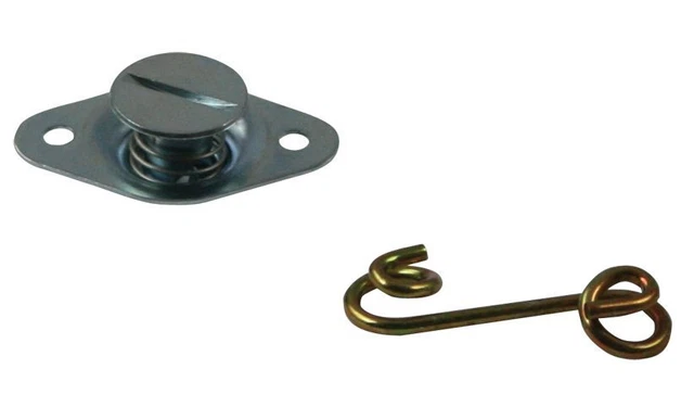 Moroso 71440 Self Ejecting Quick Fastener Set, 5/16" X .400" L Body, Steel,