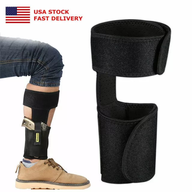 Concealed Ankle Holster Leg gun Holder For Pistol G17/19/22/23 9mm Hidden Carry