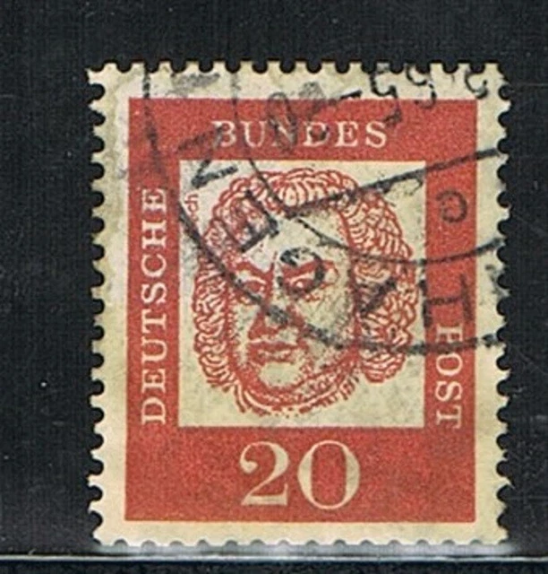 Bedeutende Deutsche 020, 352 y R. Nr. 0340 gestempelt,