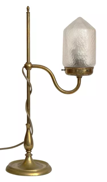 Jugendstil Lampe Hamburger Kontorleuchte Speicherstadt Messinglampe Leuchte