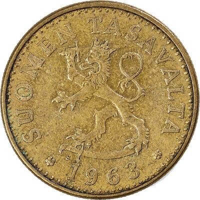 [#924961] Coin, Finland, 20 Pennia, 1963