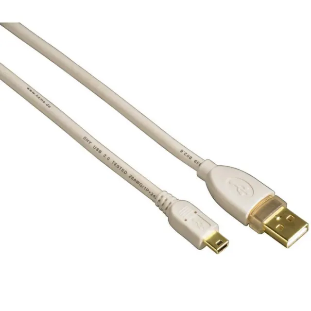 Mini-USB Daten-Kabel Ladekabel Strom Anschluss-Kabel für Navi Garmin TomTom etc