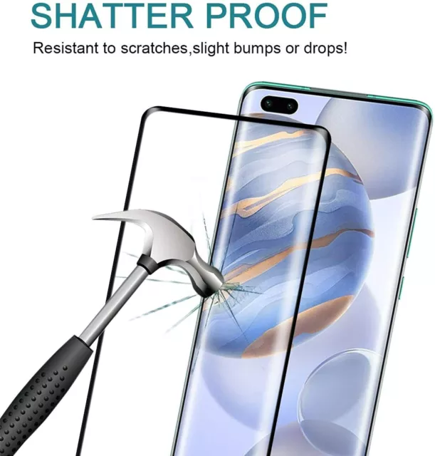 For Honor Magic 5 Pro 5G 3D Full Curved  Tempered Glass Screen Protector Cover 3