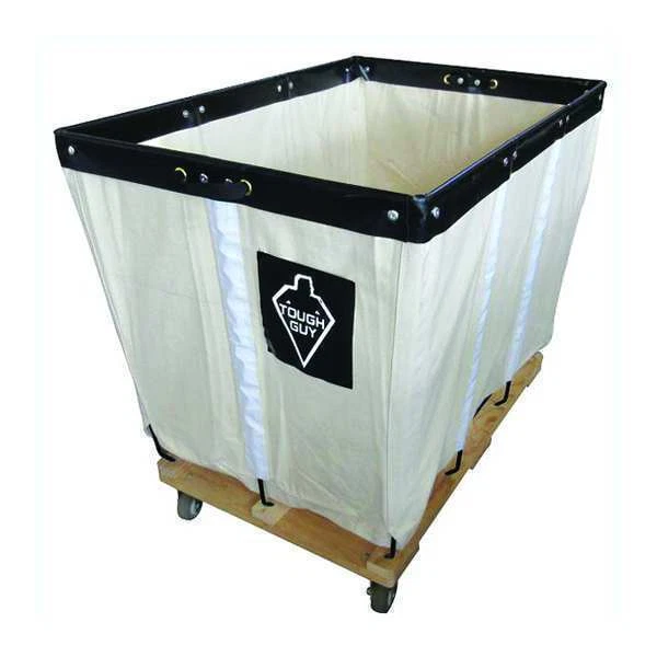 TOUGH GUY Basket Truck, 10 Bu. Cap., White, 36 In. L, 33W331