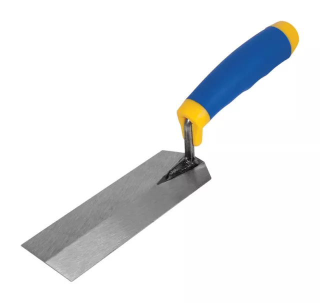 QEP 2 in.   H X 2 in.   W X 6 in.   L Steel Margin Trowel 1 pk