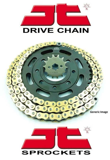thumbnail image 2 of Gold 520 O-Ring Chain & Sprocket Kit For Honda CRF250X 2004-2017 (13T To 14T Upgrade) 2 of 5