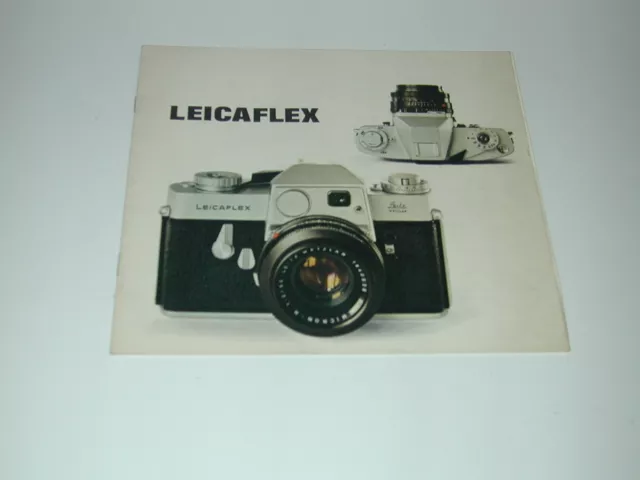 LEICA LEITZ publicité du LEICAFLEX 1967 photo photographie