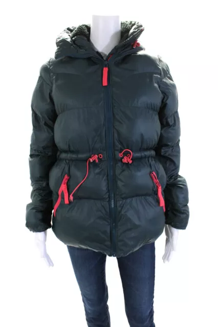 Hunter Womens Blue Puffer Coat Size 0 13276330